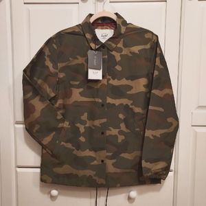 Herschel Women's Coach Jacket in camo print